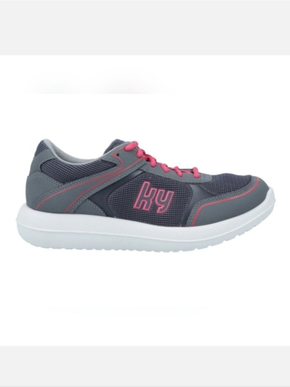 Kybun Tenero 20 Womens Size 8.5 Sneakers Grey Pink Running Shoes Trampoline Sole
